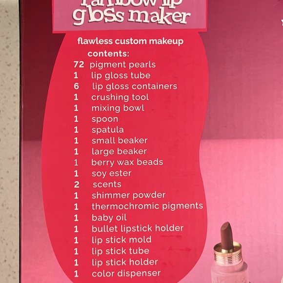Rainbow lip gloss Maker. flawless custom make up by Geoffreys toy box. Brand New - Picture 2 of 11